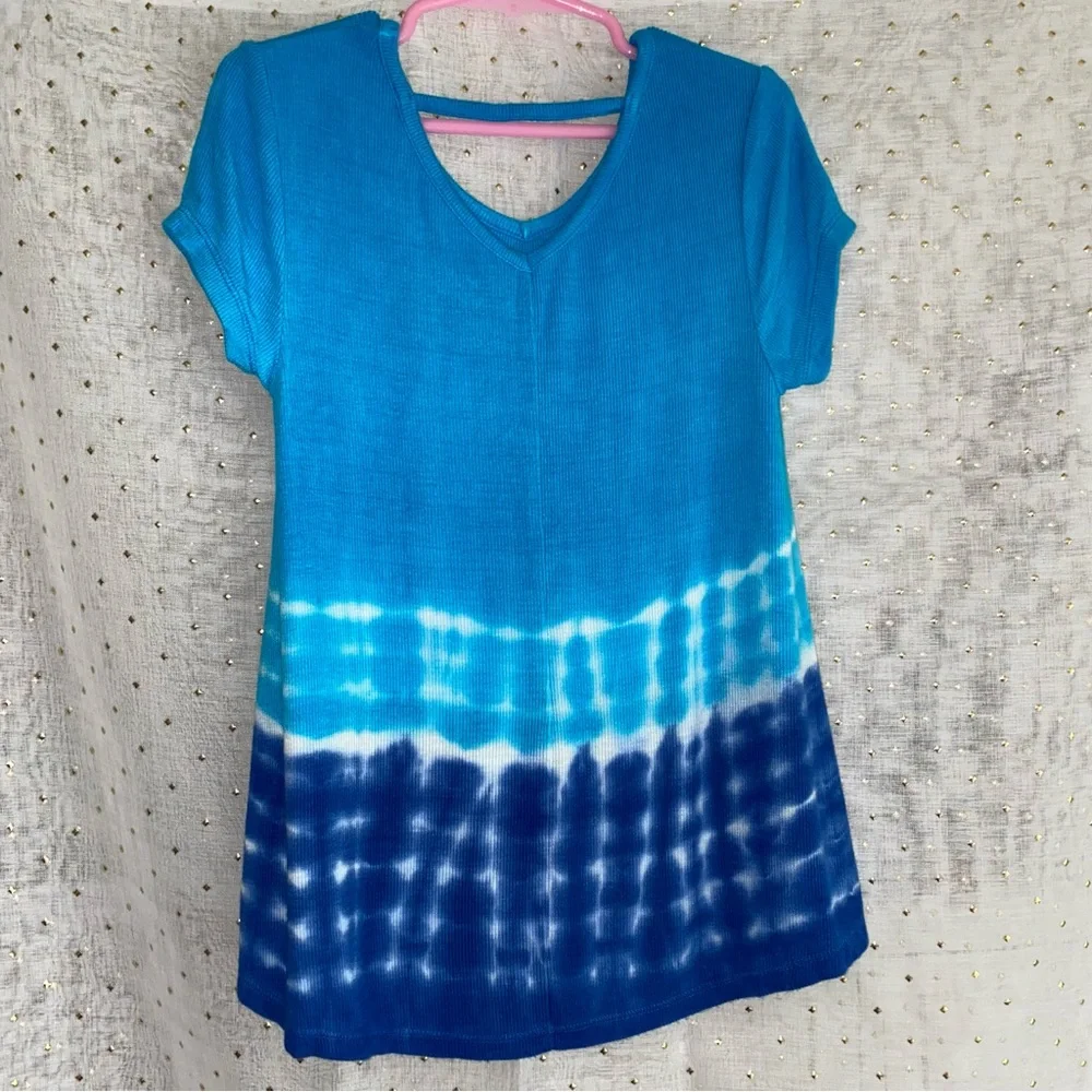 Justice Girls tie-dye top